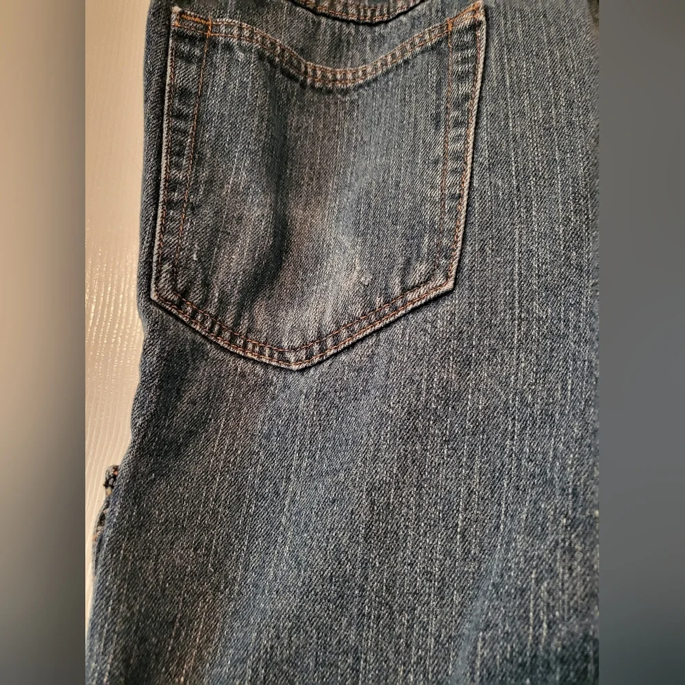 VTG Mens Bugle Boy Blue Jean Cargo Shorts Relaxed Fit - Picture 5 of 7
